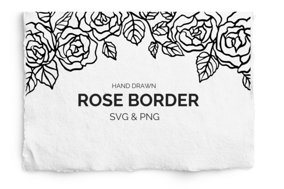 Download Rose Border SVG, PNG Cricut Cut File - Cricut cut file Collection