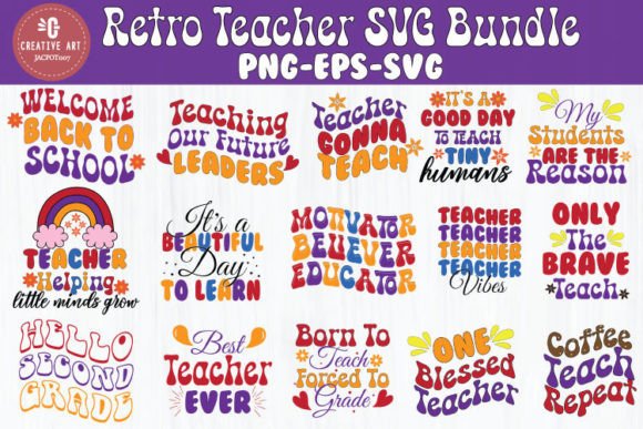 Download Retro Teacher SVG Bundle - Retro teacher svg bundle Collection