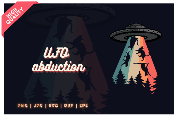 Download Alien UFO Abduction Illustration - Abduction Collection