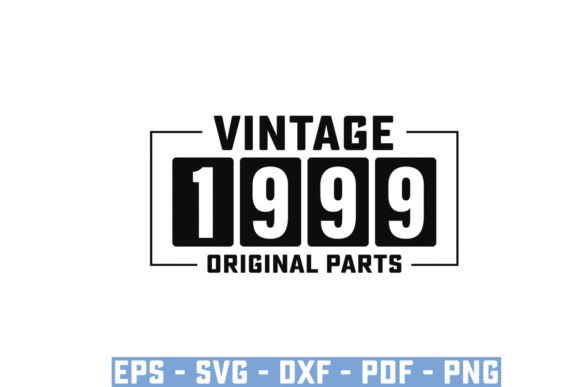 Download Vintage 1999 Original Parts Funny Svg - Premium Resources