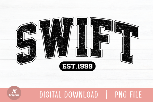 Download Swift Est.1999 Retro Varsity PNG - 1999 Collection