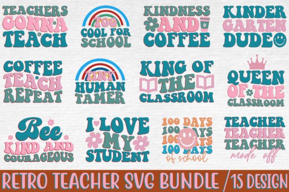 Download Retro Teacher Svg Bundle - Retro teacher svg bundle Collection