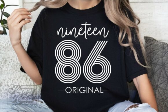 Download 1986 Original 40th Birthday Girl SVG PNG - 1986 Collection